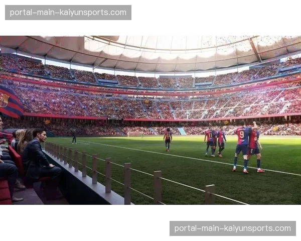 诺坎普球场测试新系统,可实时生成球员防守覆盖热图 诺坎普球场测试新系统,可实时生成球员防守覆盖热图